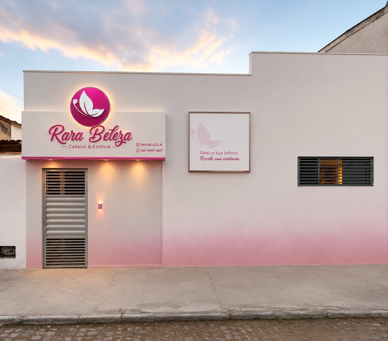 Fachada do Salão Rara Beleza By Cida Fonseca em Feira de Santana